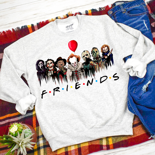 FRIENDS Horror Character Sweatshirt