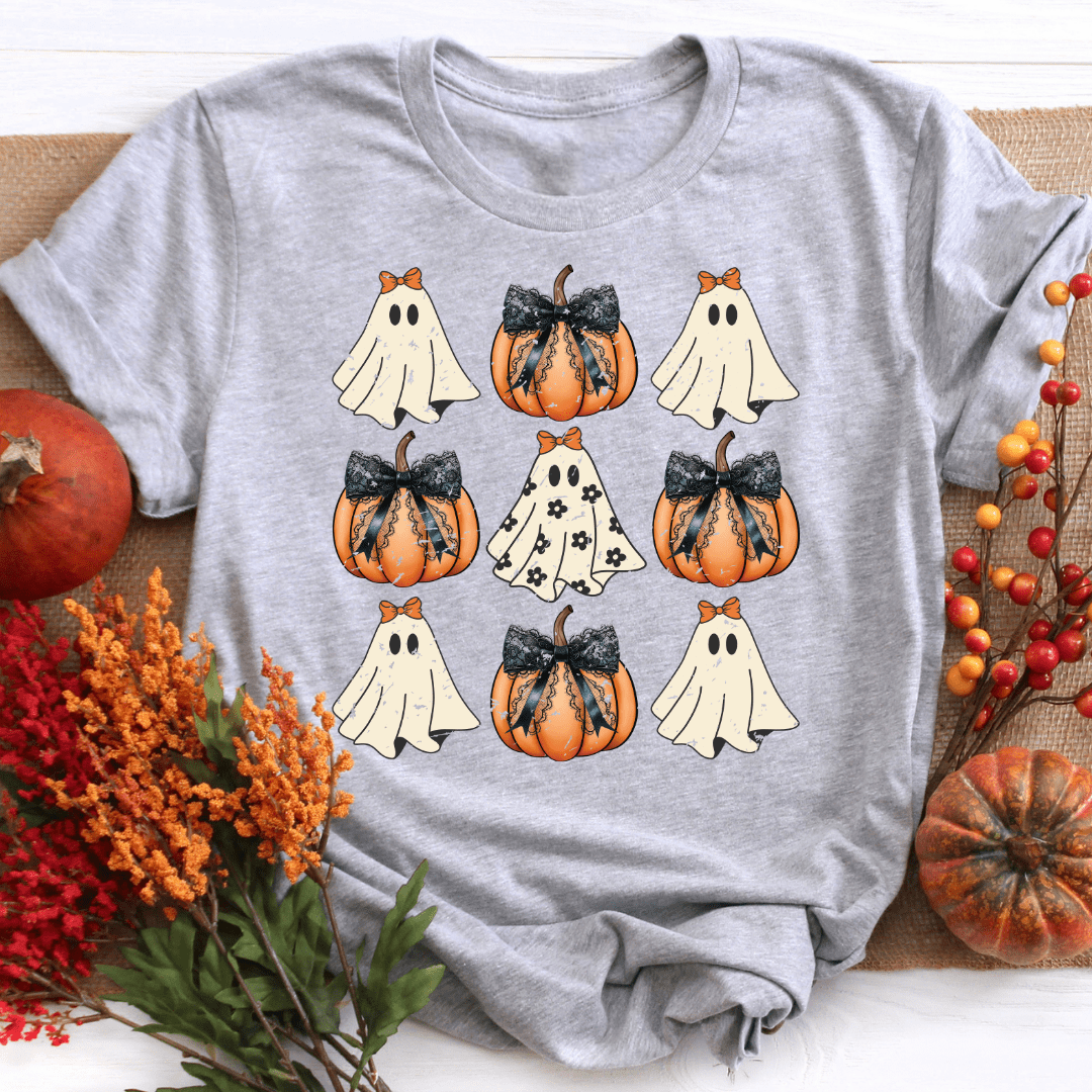 Ghost Pumpkin Graphic Shirt