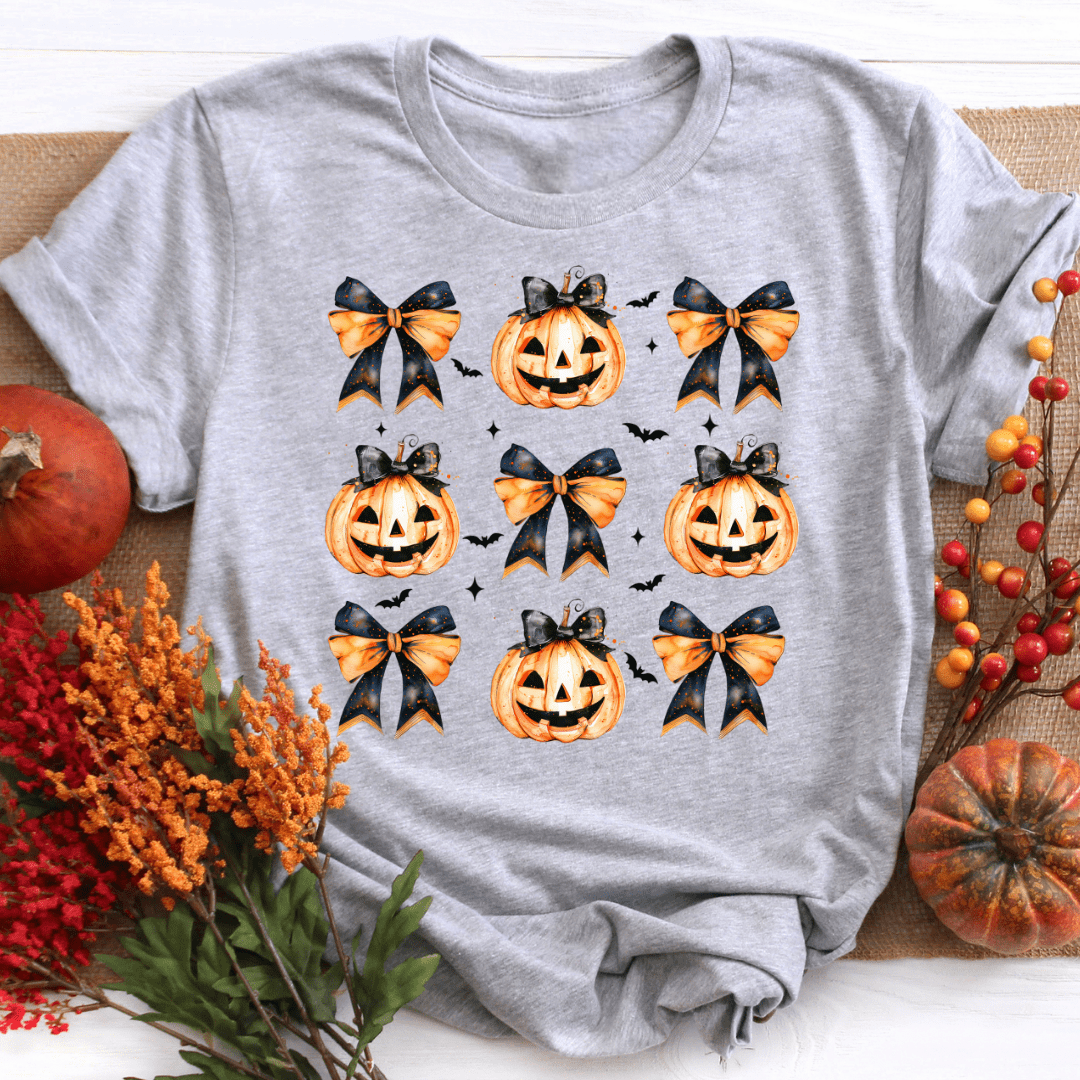 Graphic Pumpkins Fall Shirt