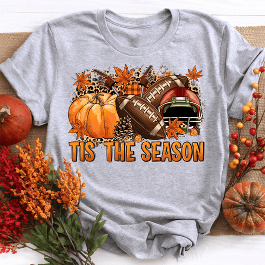 Tis the Season Fall Shirt (Pumpkins & Football)