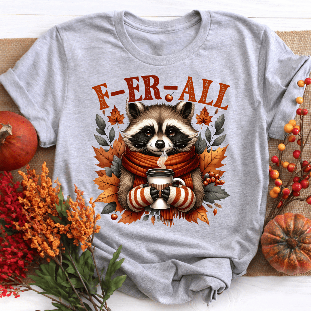 F-er-all Racoon Fall Shirt