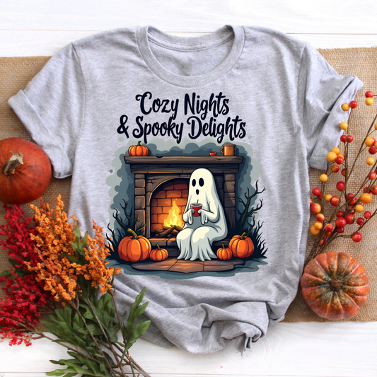 Cozy Nights & Spooky Nights Tee