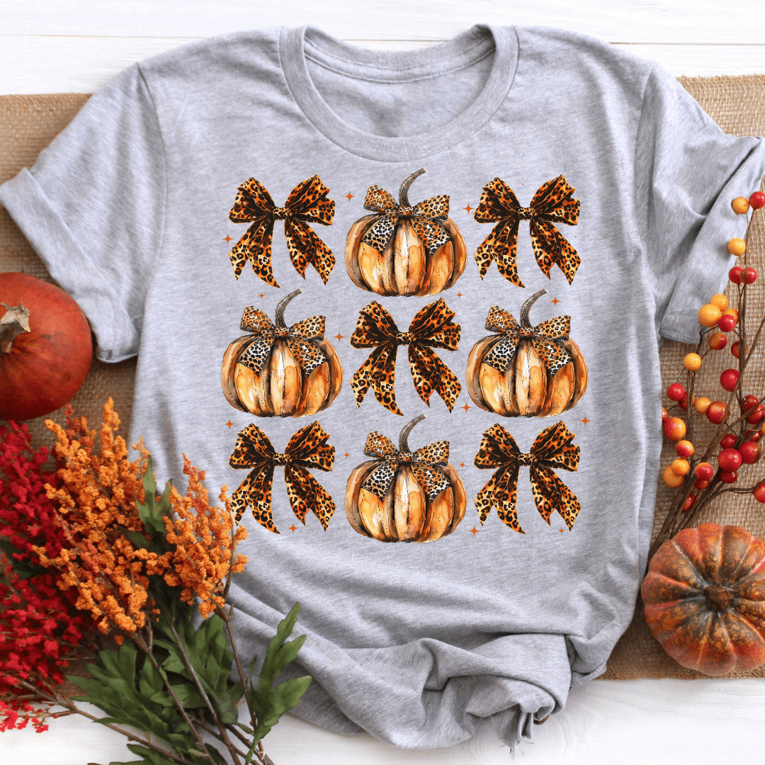 Graphic Pumpkins Fall Shirt