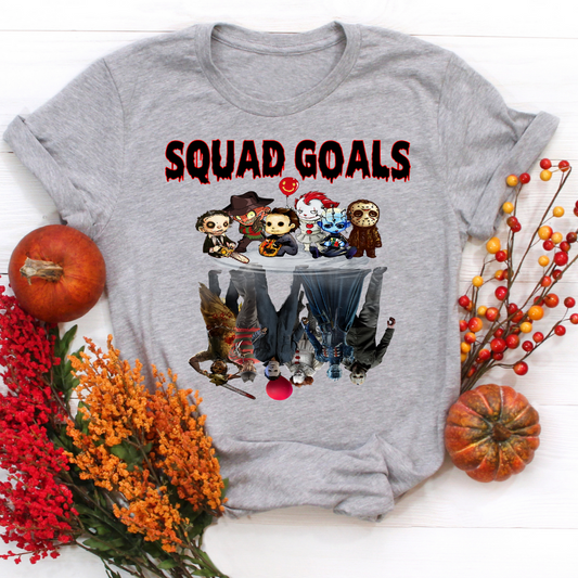 Squad Goals Horror Movie Shirt