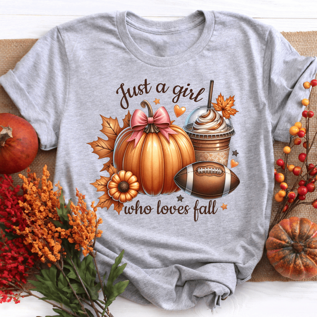 Girl Who Loves Fall Shirt