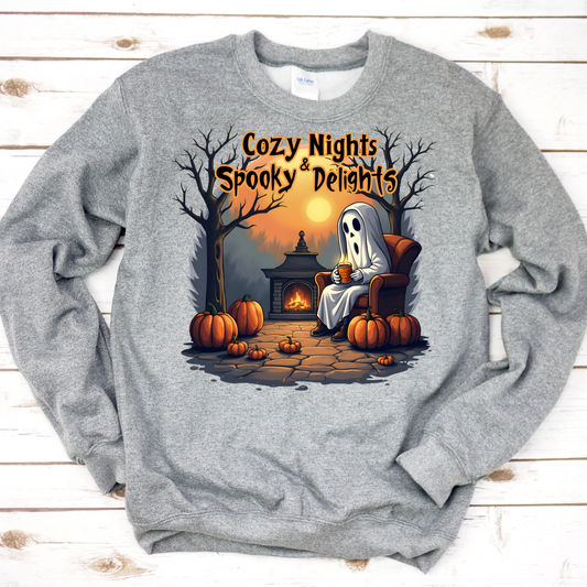 Cozy Nights & Spooky Delights Sweatshirt