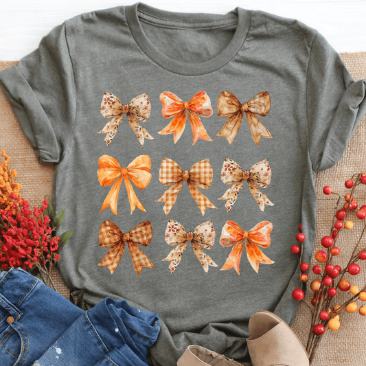 Autumn Bows Fall Shirt