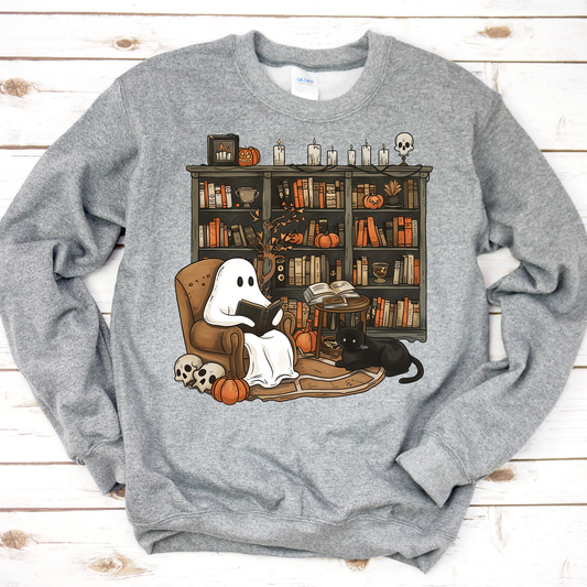 Cozy Fall Library Sweatshirt