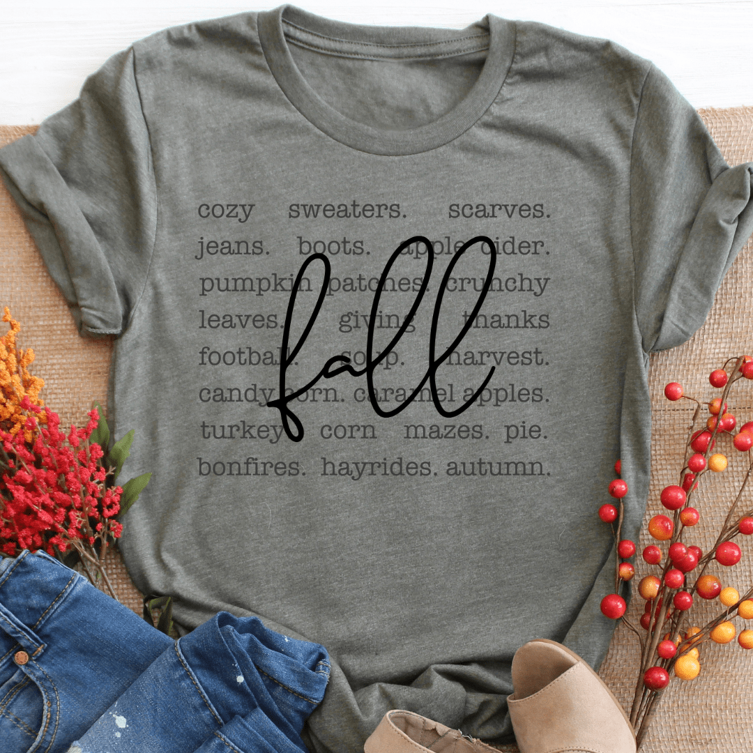 Fall Definition Fall Shirt