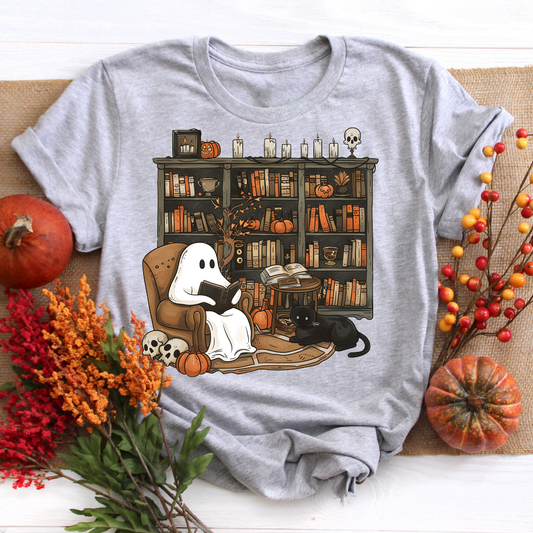 Ghost Library Fall Tee