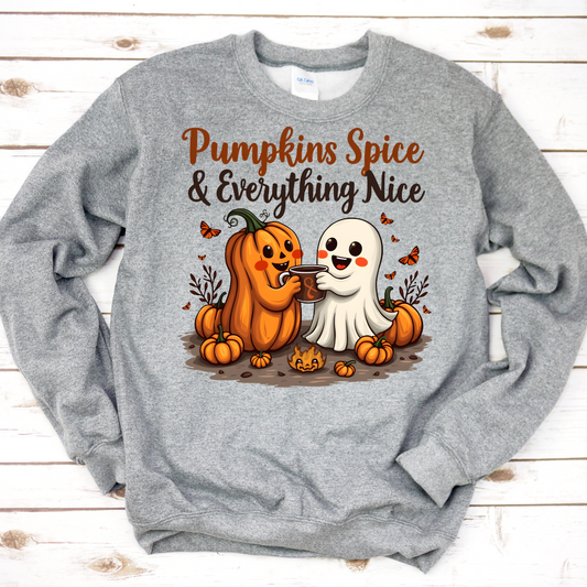 Pumpkin Spice & Everything Nice Sweatshirt