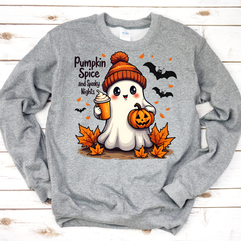 Pumpkin Spice & Spooky Nights Sweatshirt