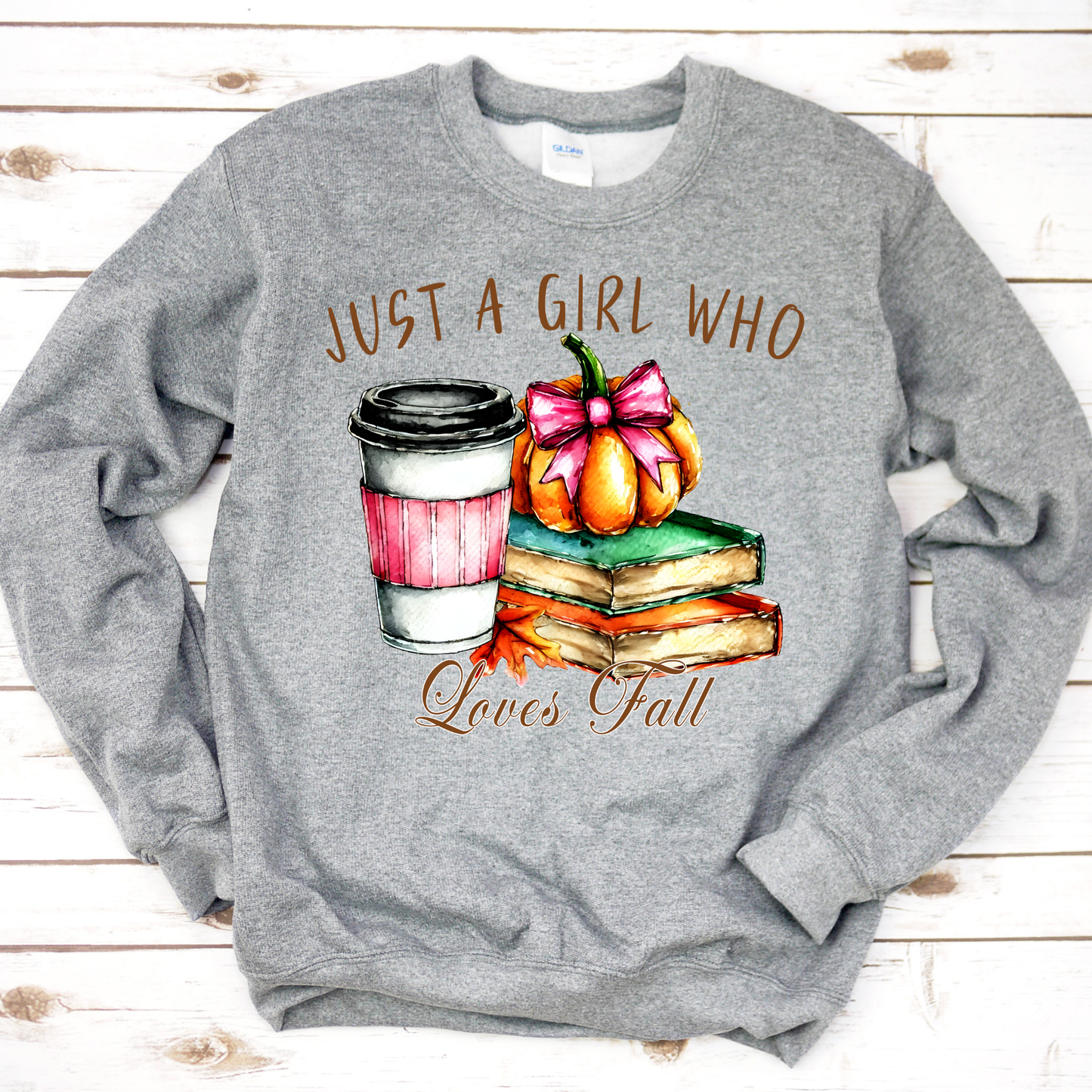 Just A Girl Who Loves Fall Sweatshirt