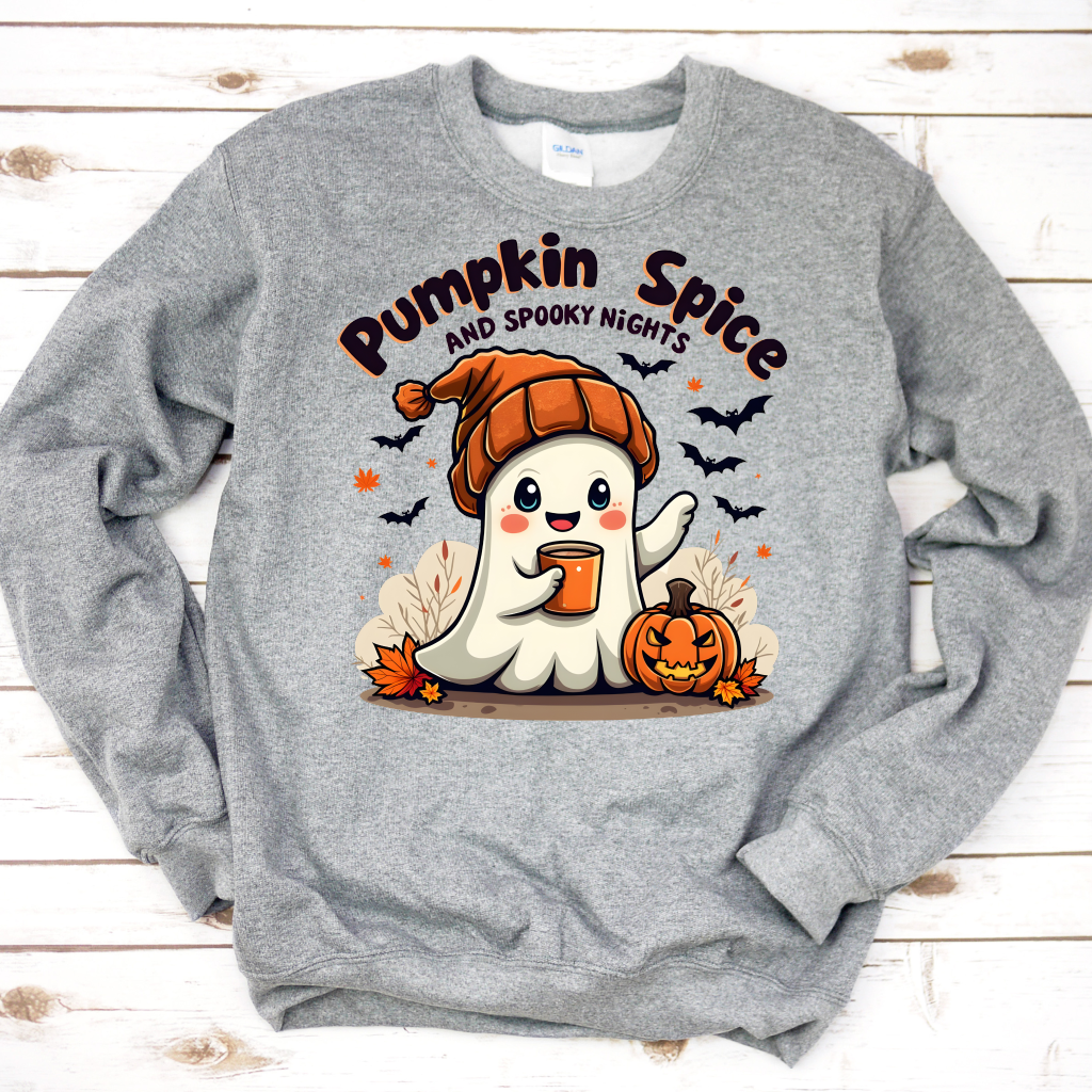 Pumpkin Spice & Spooky Nights Sweatshirt