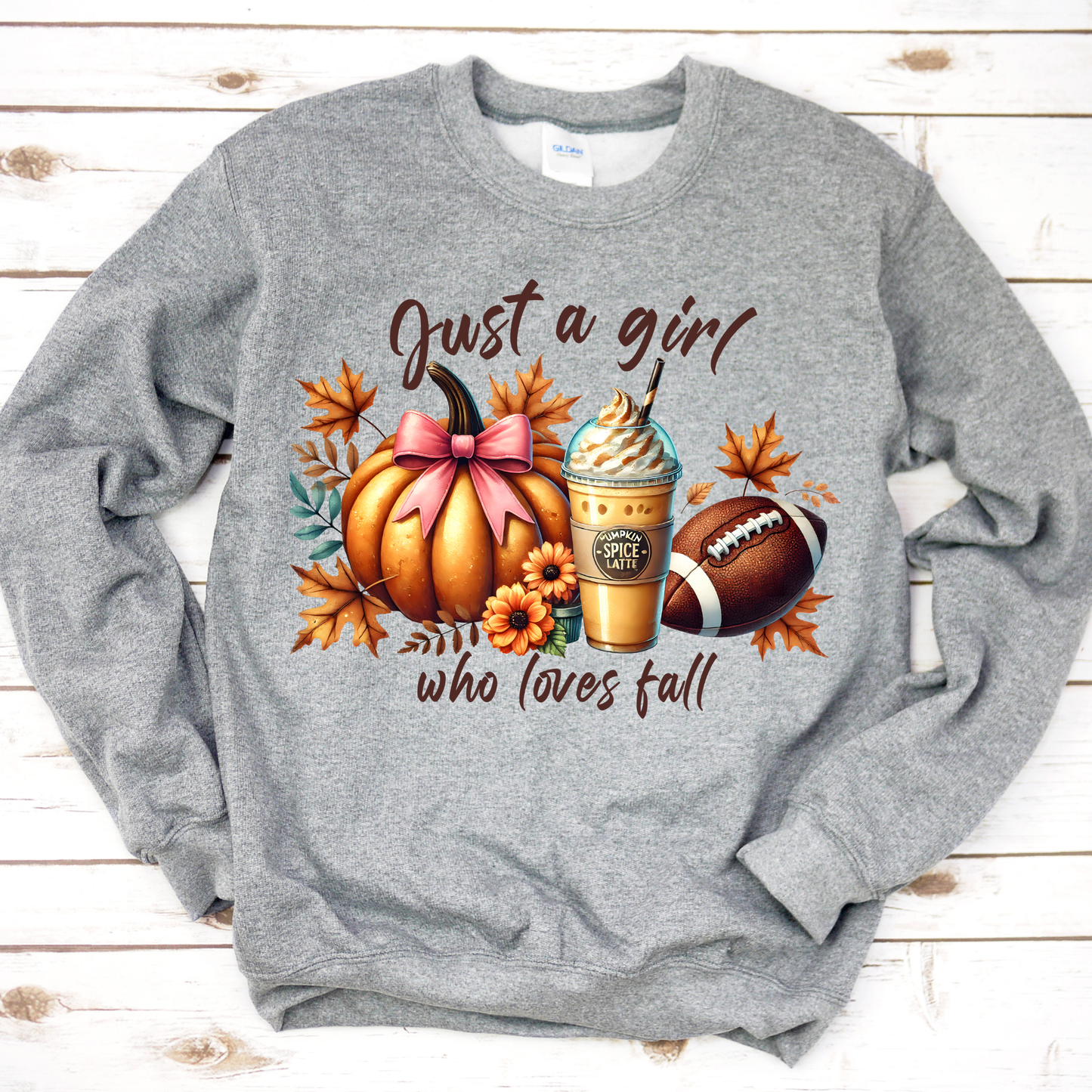 Just A Girl Who Loves Fall Sweatshirt