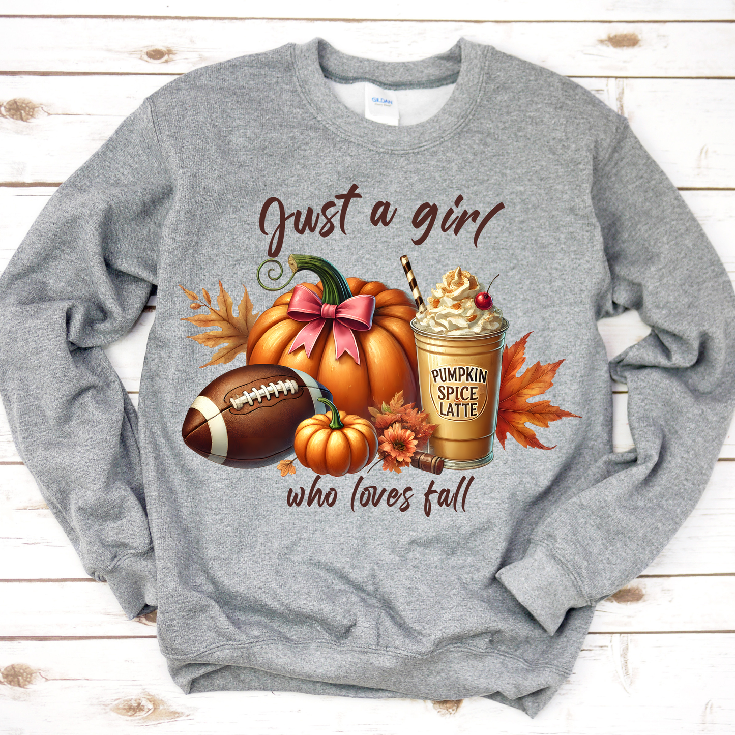 Just A Girl Who Loves Fall Sweatshirt