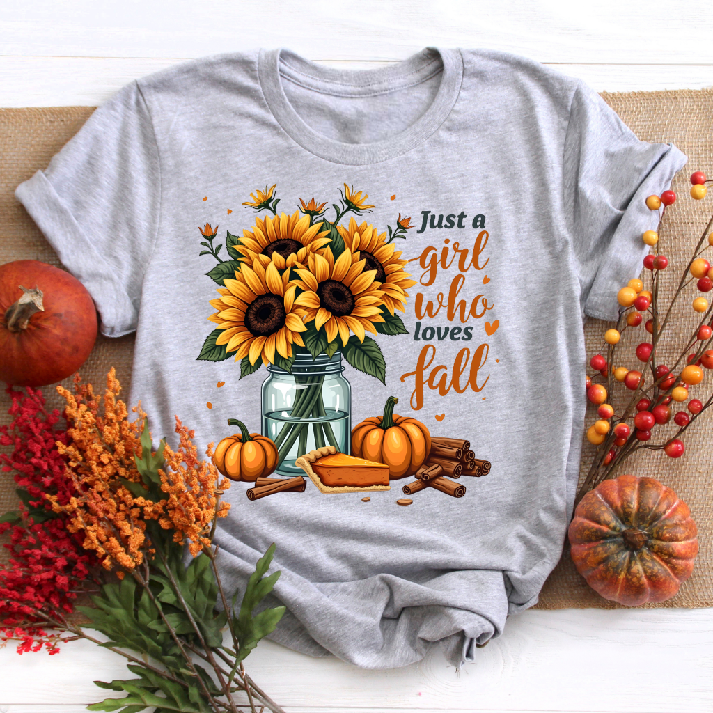 Just A Girl Who Loves Fall Tee