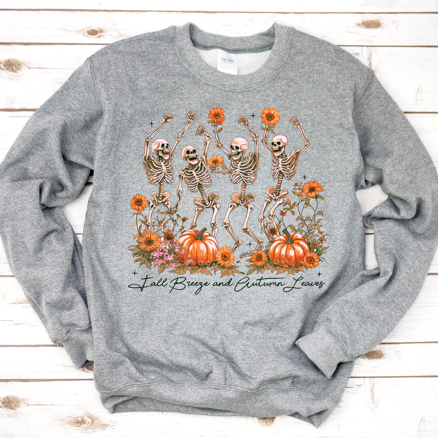 Fall Breeze Skeleton Sweatshirt