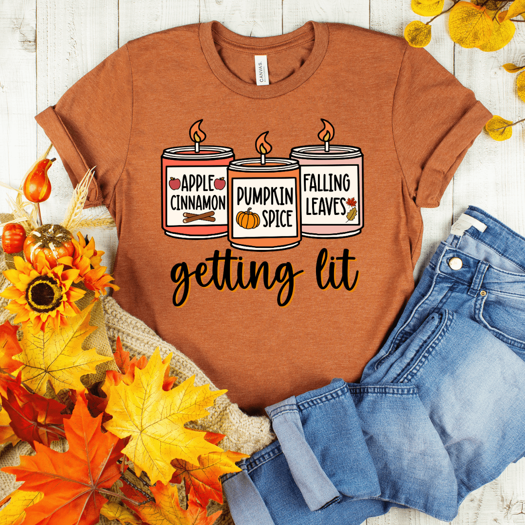 Getting Lit Fall Shirt