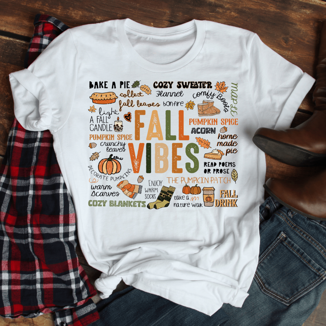 Fall Vibes Pumpkins Shirt