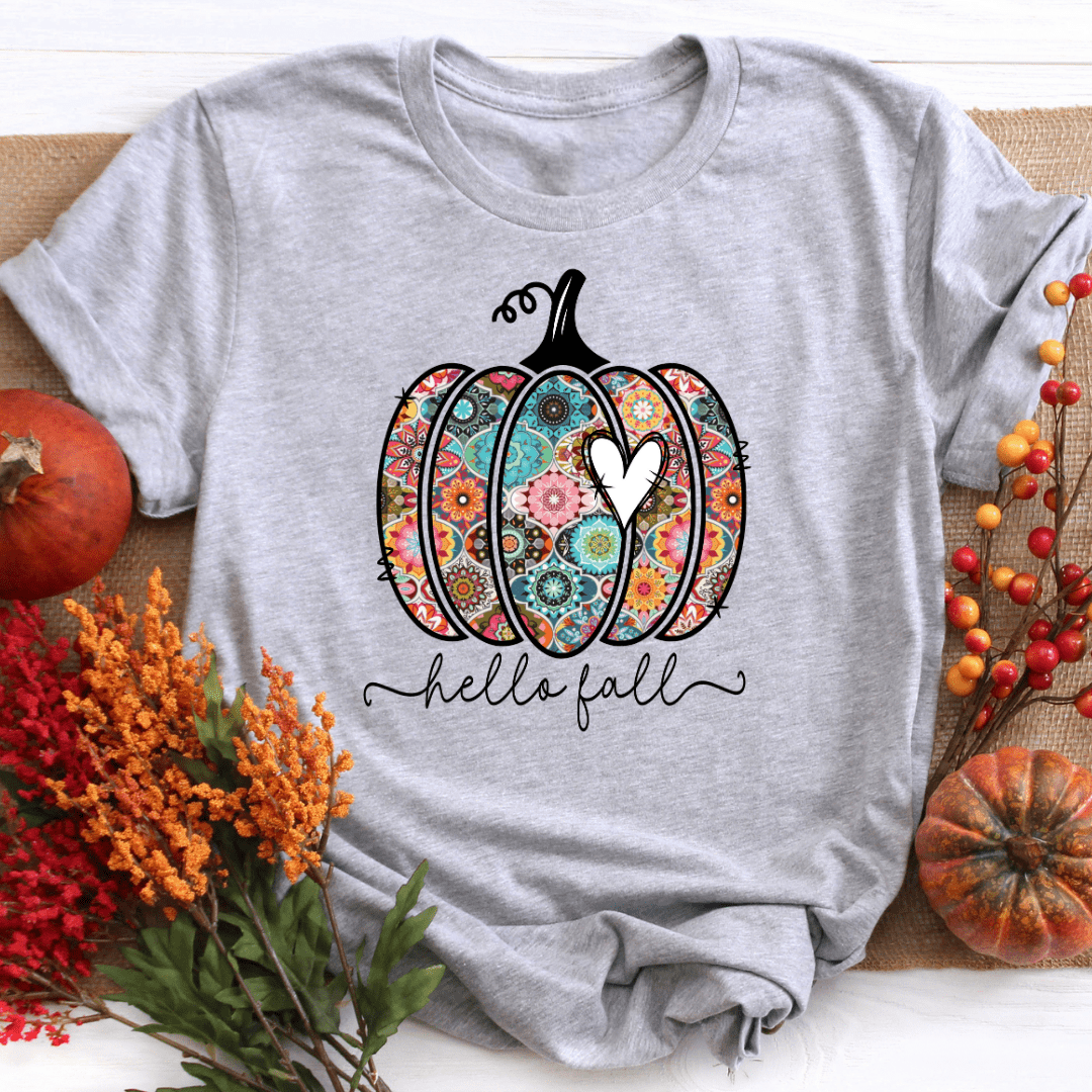 Hello Fall Pumpkins Shirt