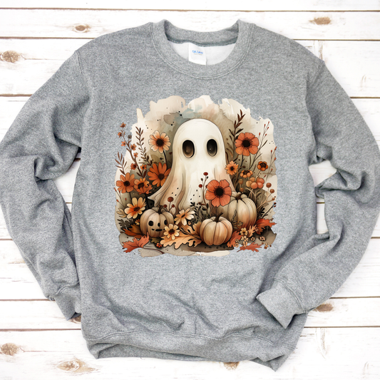 Spooky Ghost Fall Sweatshirt