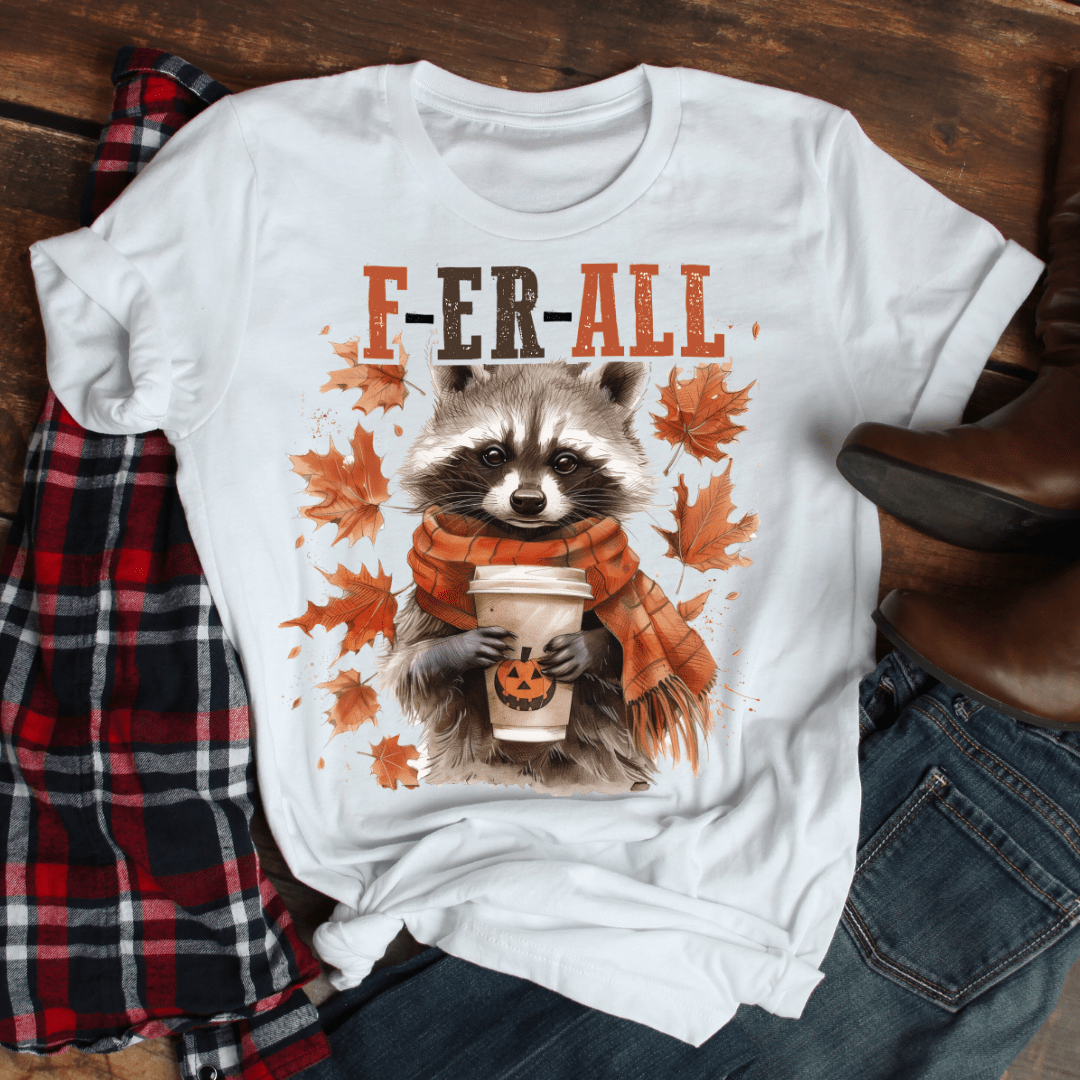 F-er-All Racoon Fall Shirt