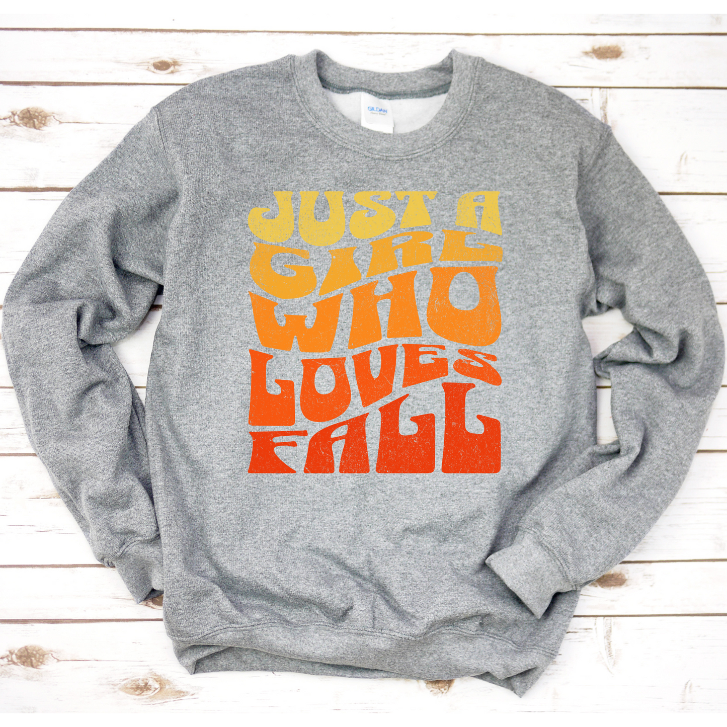 Just A Girl Who Loves Fall Sweatshirt