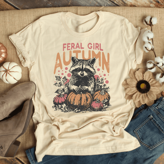 Feral Girl Autumn Fall Shirt