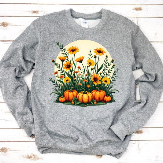 Sunflower Pumpkin Sweatshirt