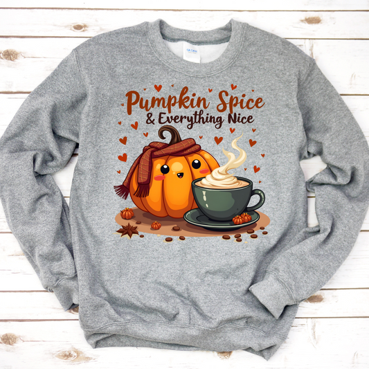 Pumpkin Spice & Everything Nice Sweatshirt