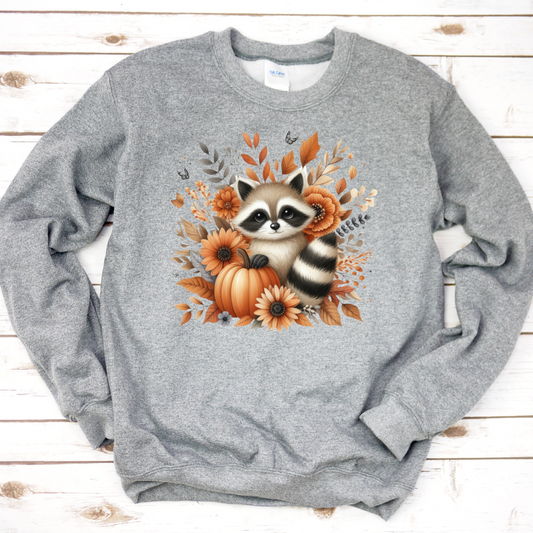 Raccoon Fall Sweatshirt