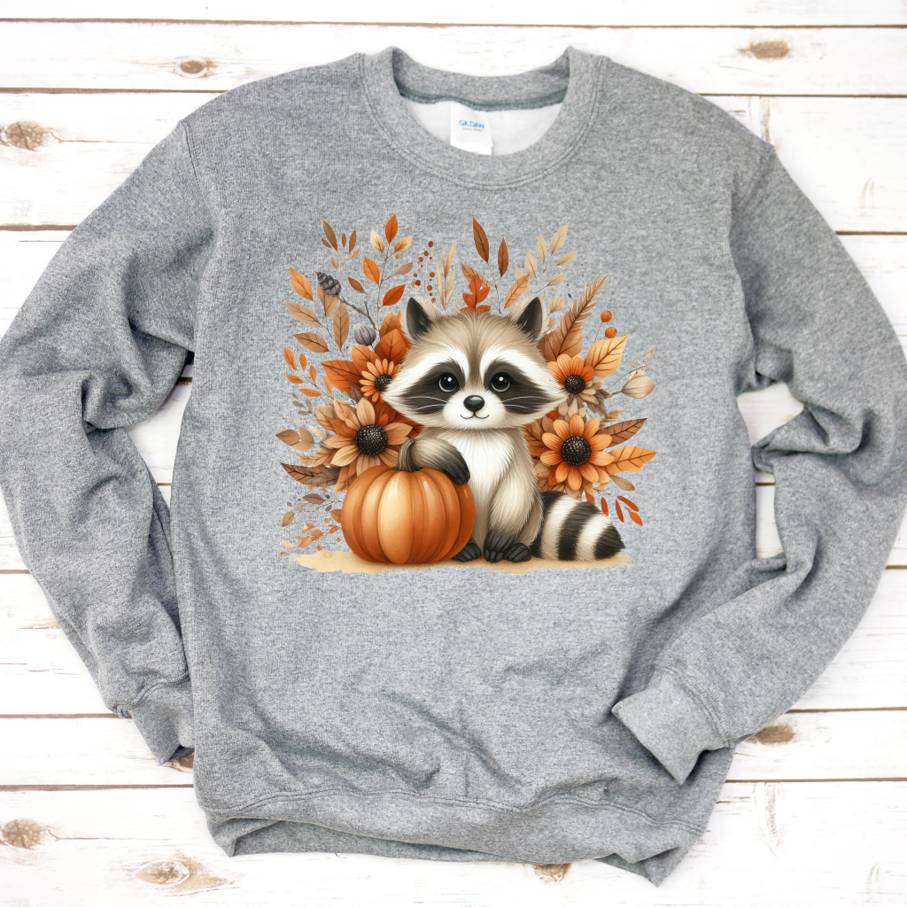 Raccoon Fall Sweatshirt