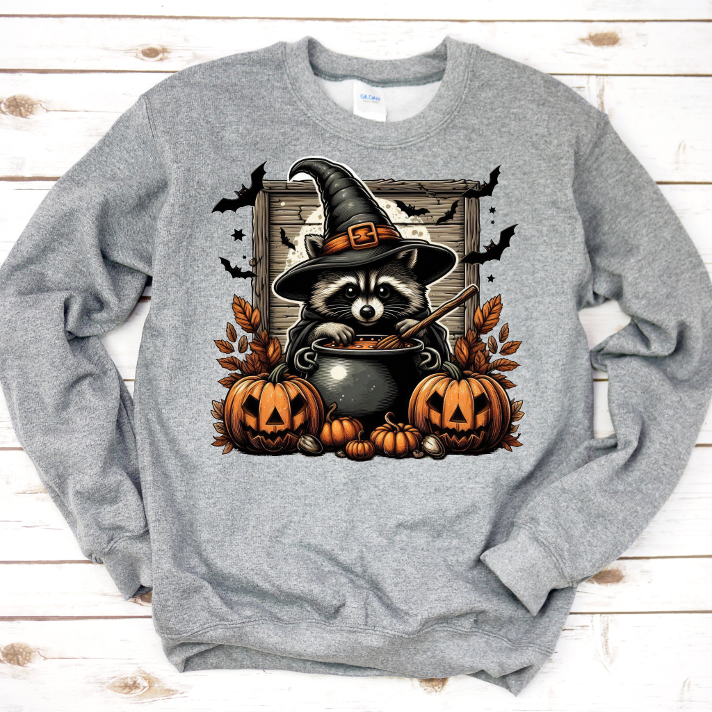 Raccoon Fall Sweatshirt