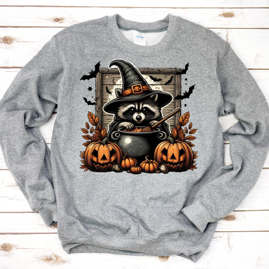 Raccoon Fall Sweatshirt