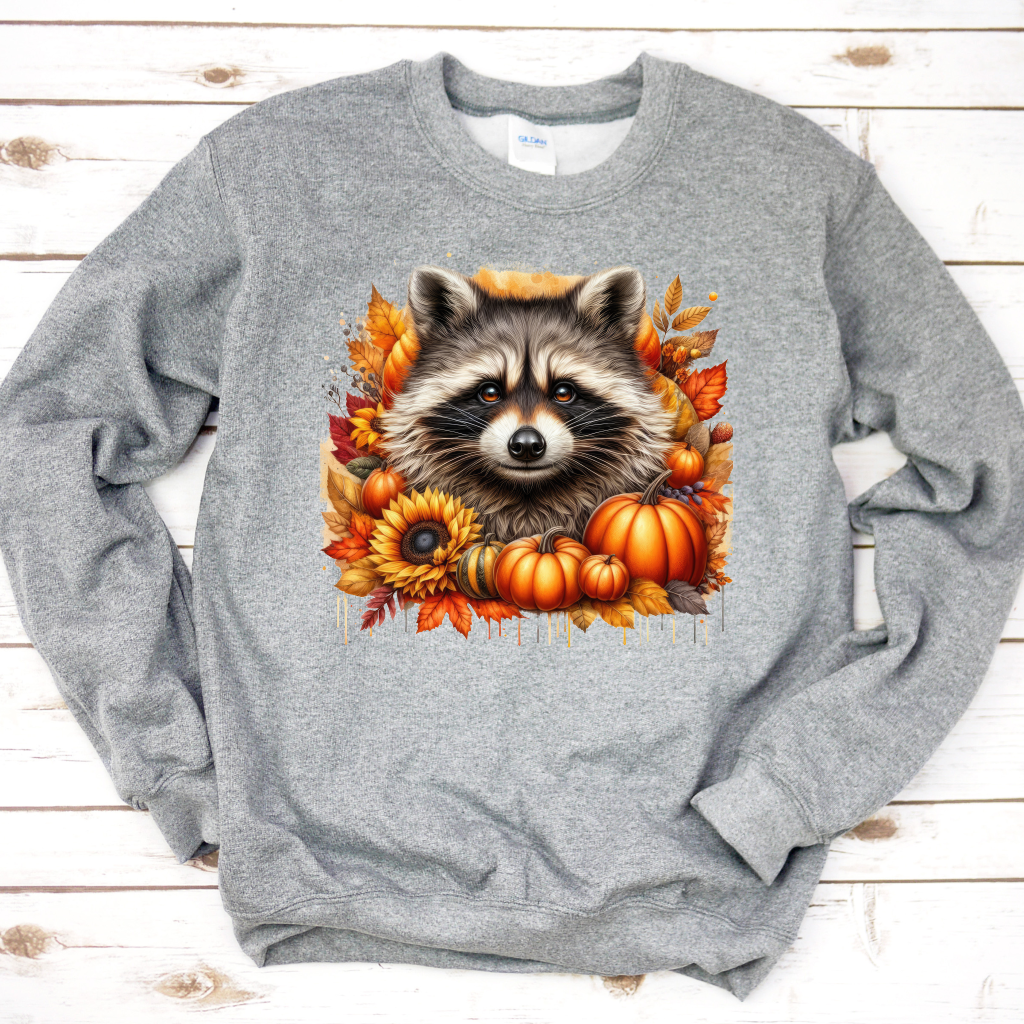 Raccoon Fall Sweatshirt