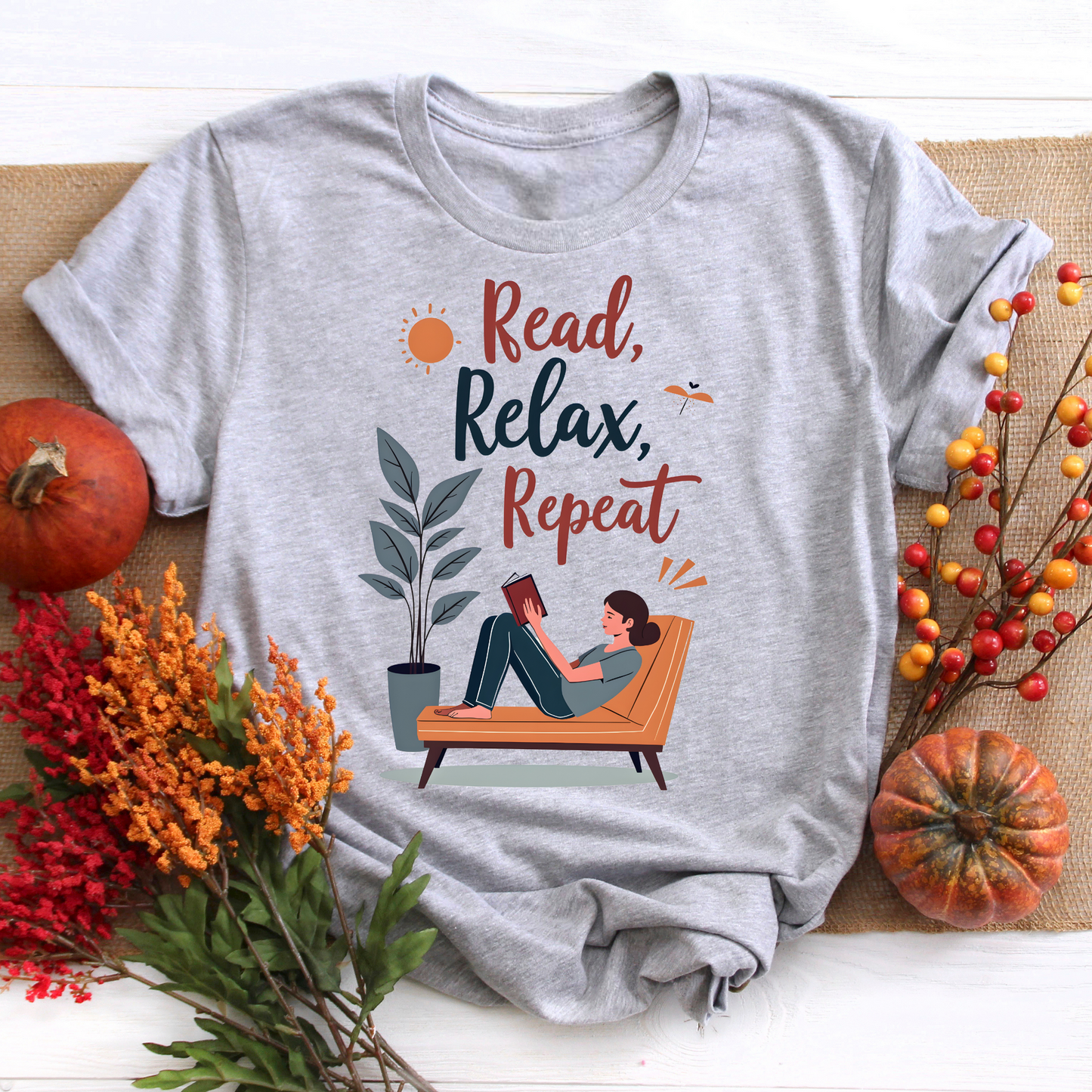 Read Relax Repeat Tee