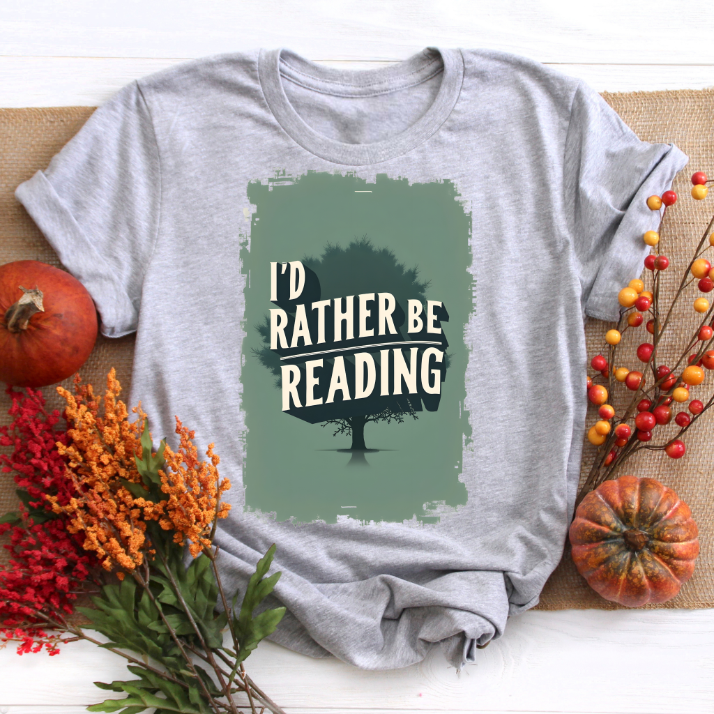 Rather Be Reading Tee