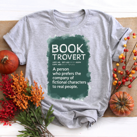 Booktrovert Tee