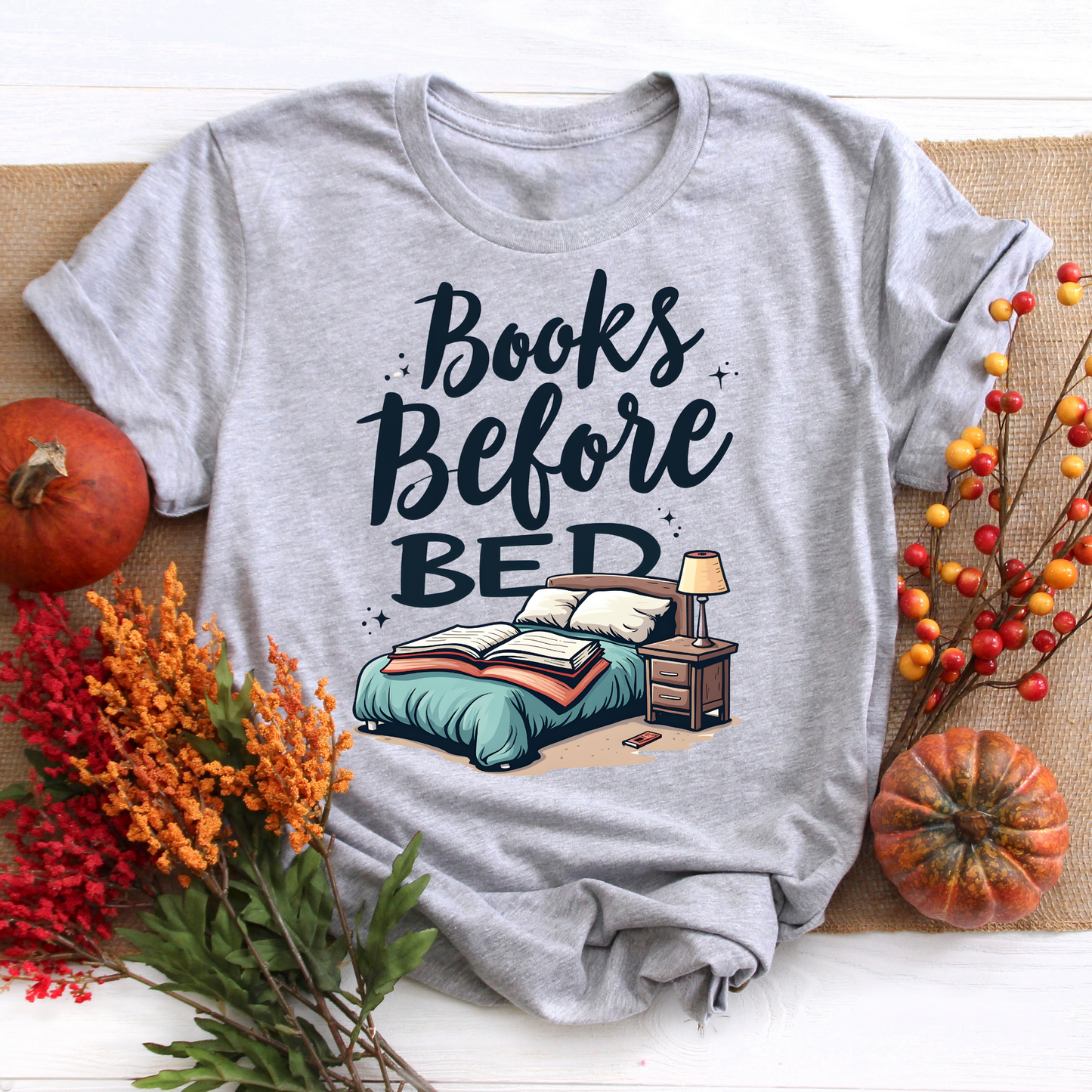 Books Before Bed Tee