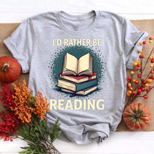 Rather Be Reading Tee