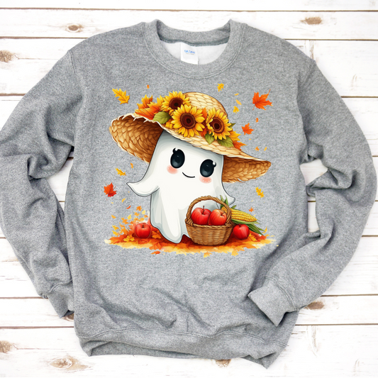 Cute Autumn Ghost Sweatshirt (G11)