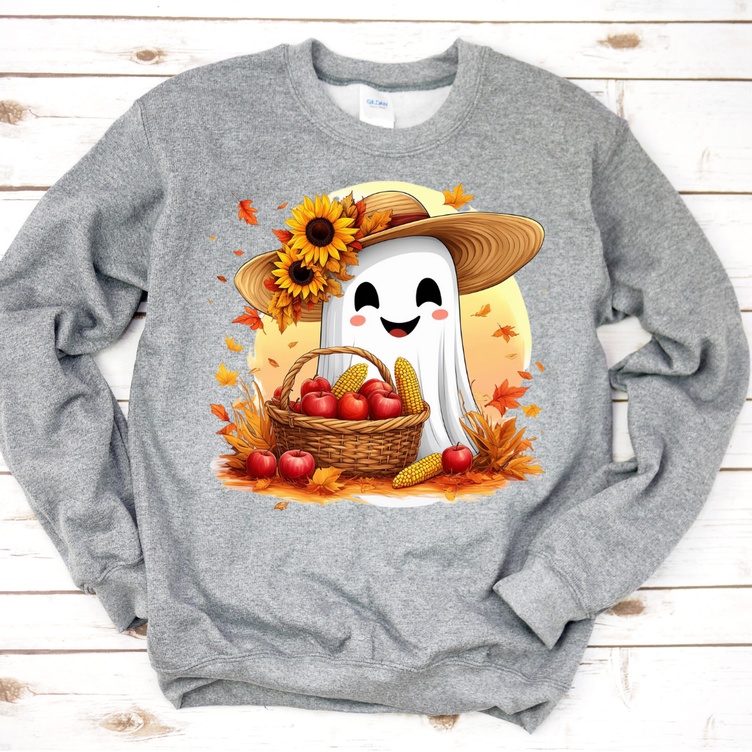 Cute Autumn Ghost Sweatshirt (G13)