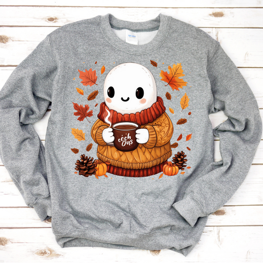 Cute Autumn Ghost Sweatshirt (G15)