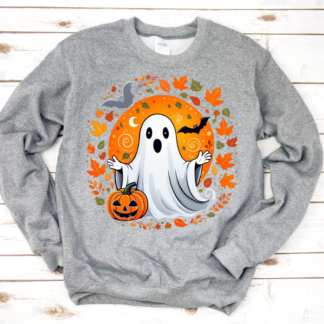 Cute Autumn Ghost Sweatshirt (G2)