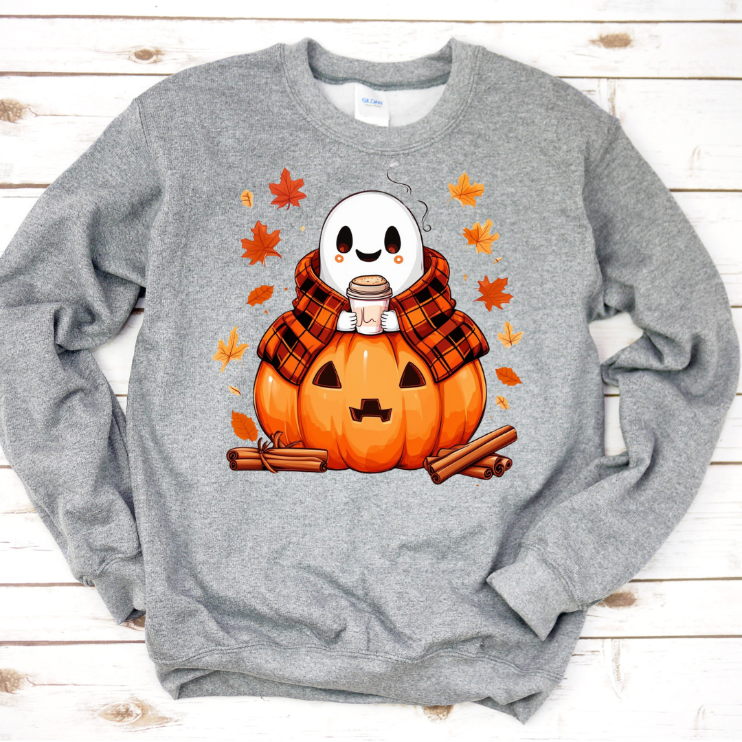 Cute Autumn Ghost Sweatshirt (G20)