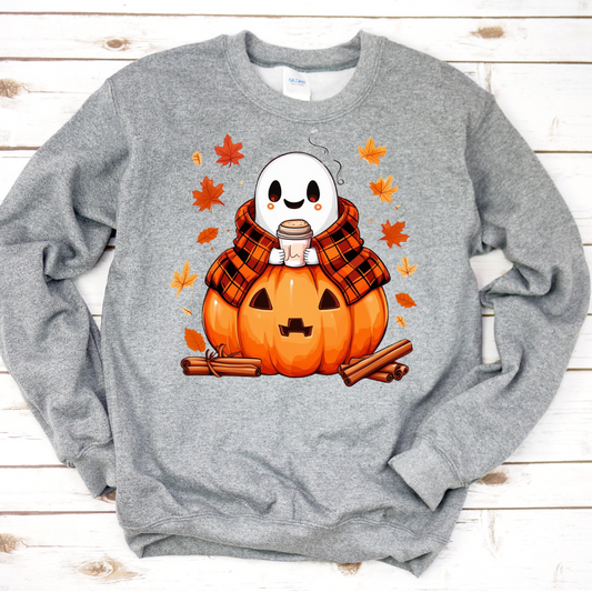 Cute Autumn Ghost Sweatshirt (G20)