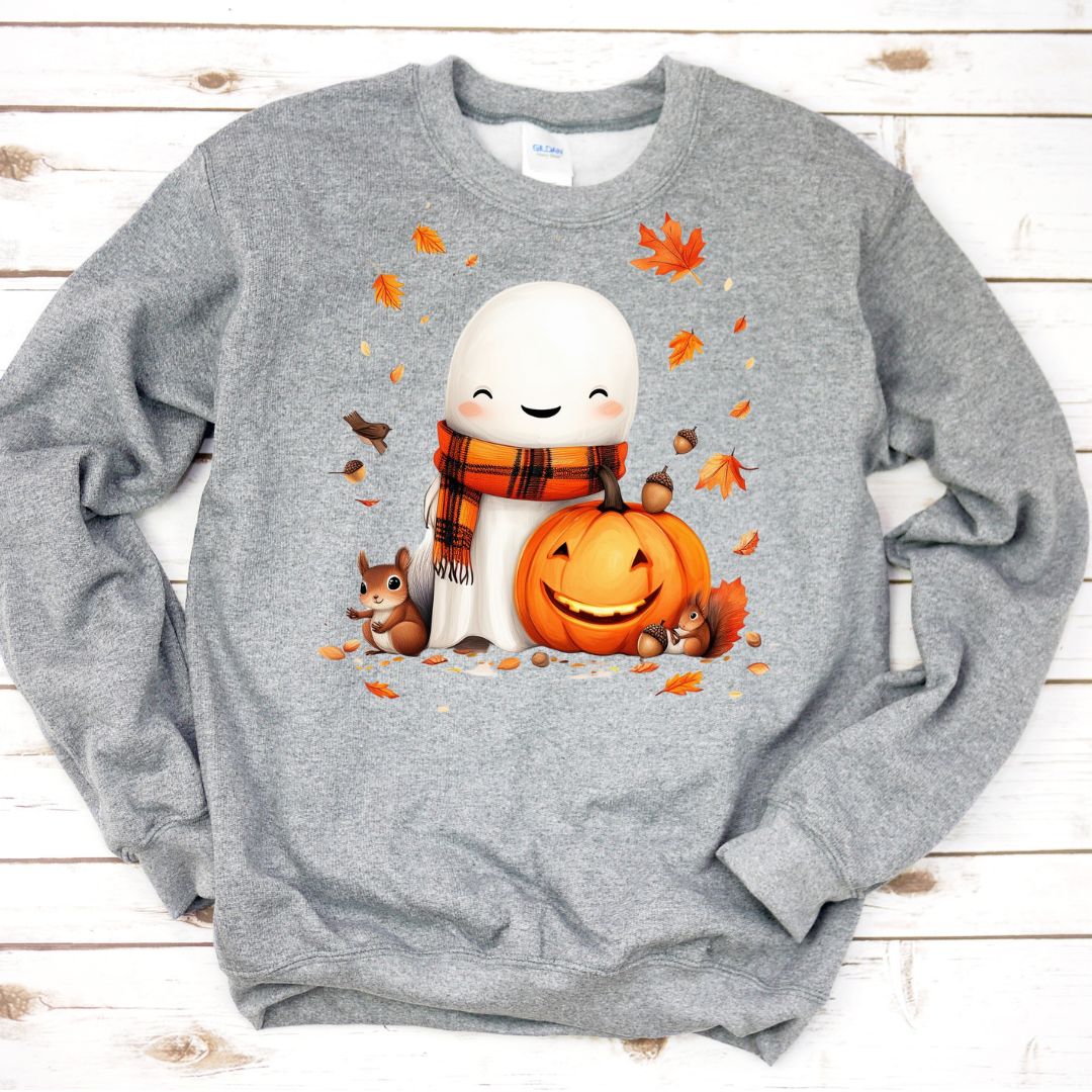 Cute Autumn Ghost Sweatshirt (G7)