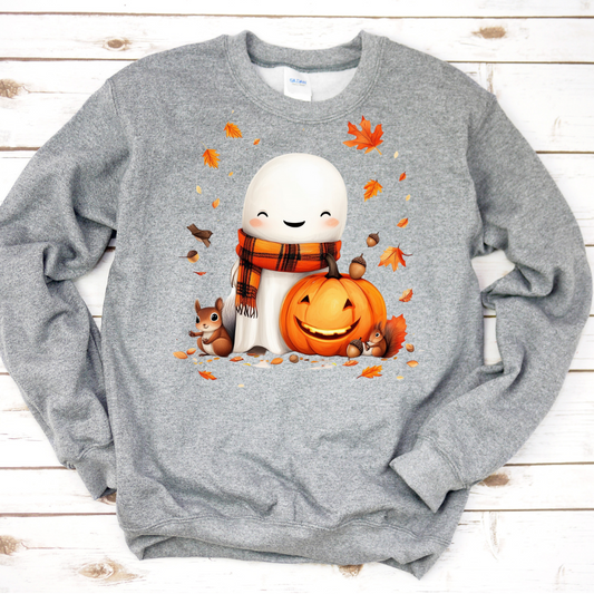 Cute Autumn Ghost Sweatshirt (G7)