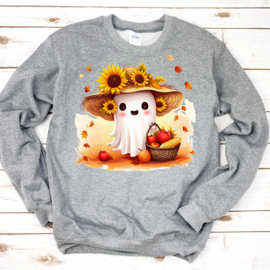 Cute Autumn Ghost Sweatshirt (G8)